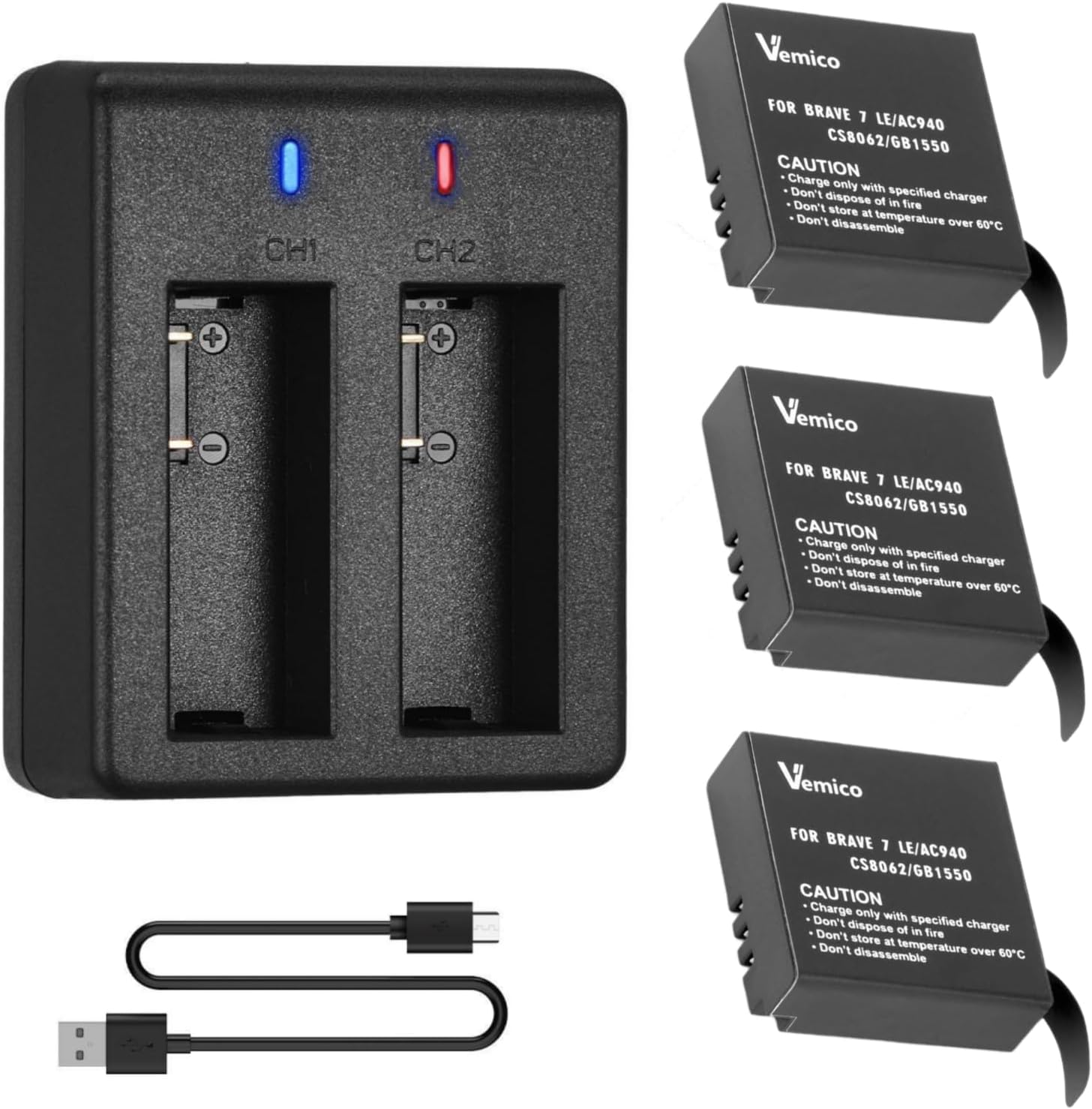 Vemico Action Battery