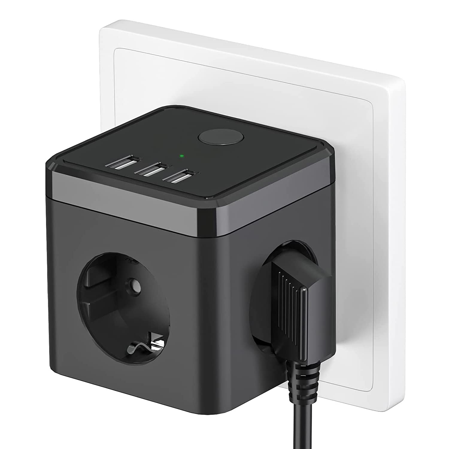 USB Cube Socket Power Strip