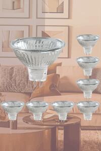 Caldarax 8 Pack MR16 Halogen Bulbs