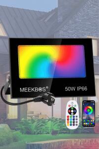 MEEKBOS RGB Flood Light 50W