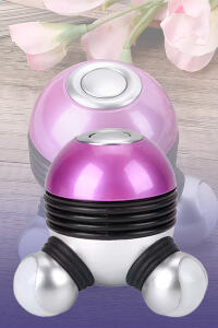 Vibrating Body Massager With Soft Lighting