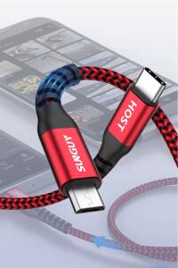 SUNGUY Type C Micro USB Cable