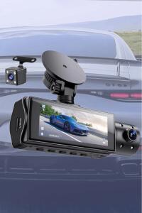 SHRINLUCK X5 4K WiFi Dashcam Car Front Rear Interior
