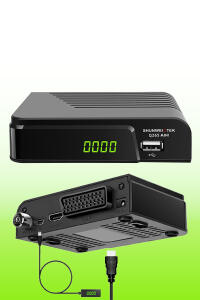 SHUNWEIQTEK Invisible DVB-T2 Digital Terrestrial Decoder