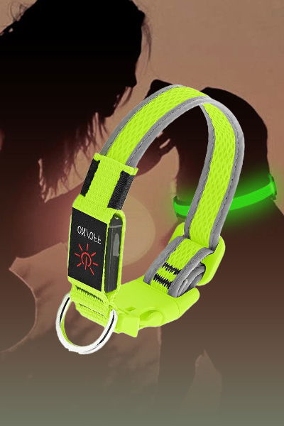 YFbrite Light Up Dog Collar
