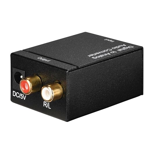 Hama AC80 Black Audio Converter