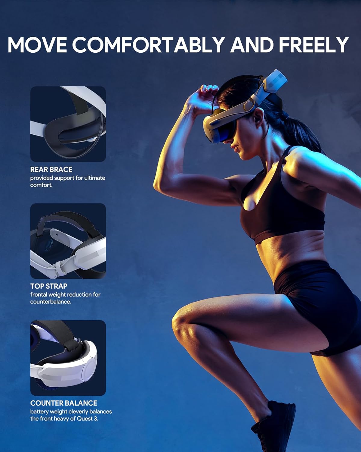 Aubika Fast Charging Head Strap