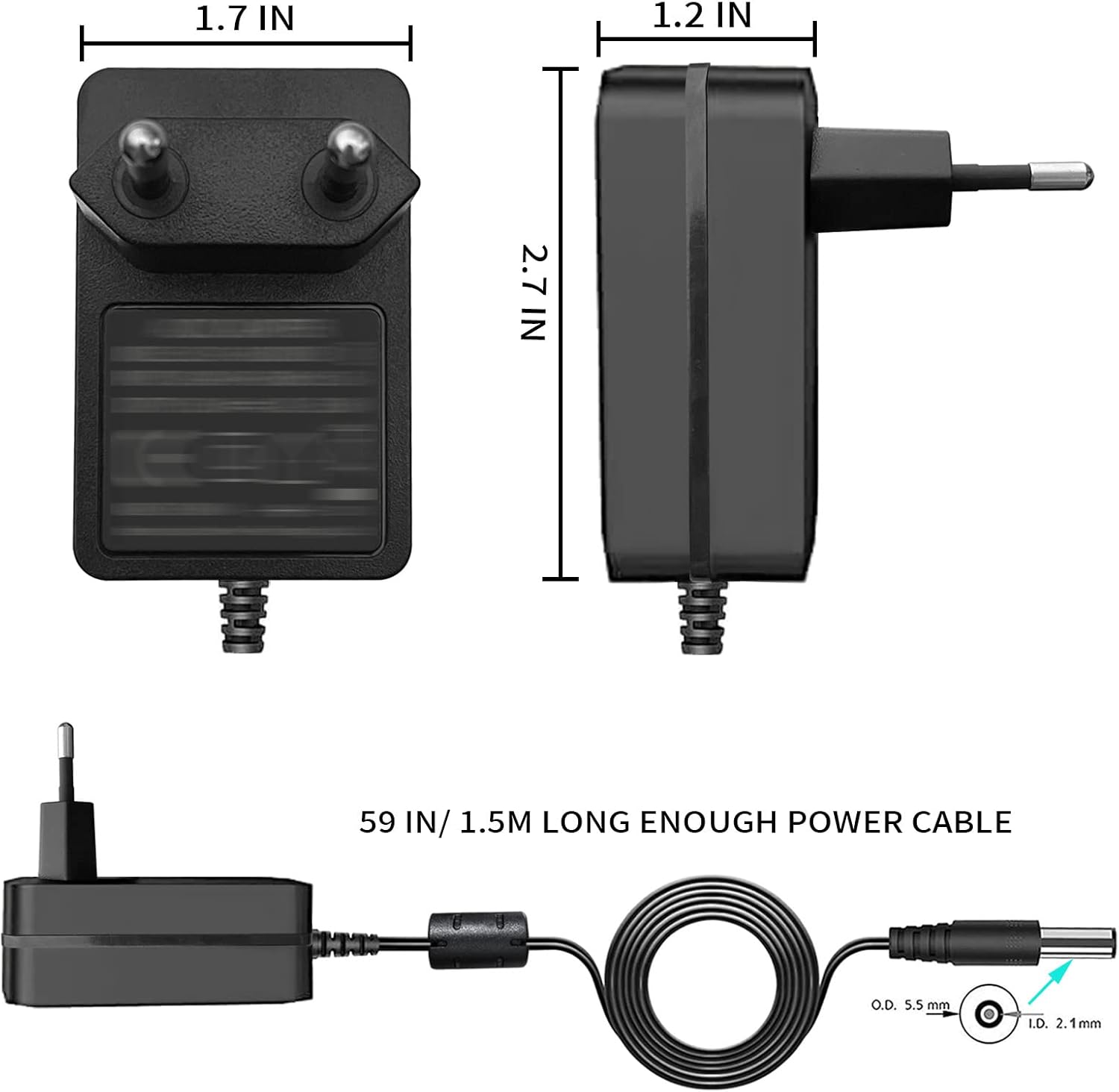 18V AC To DC 1A Power Supply Adapter