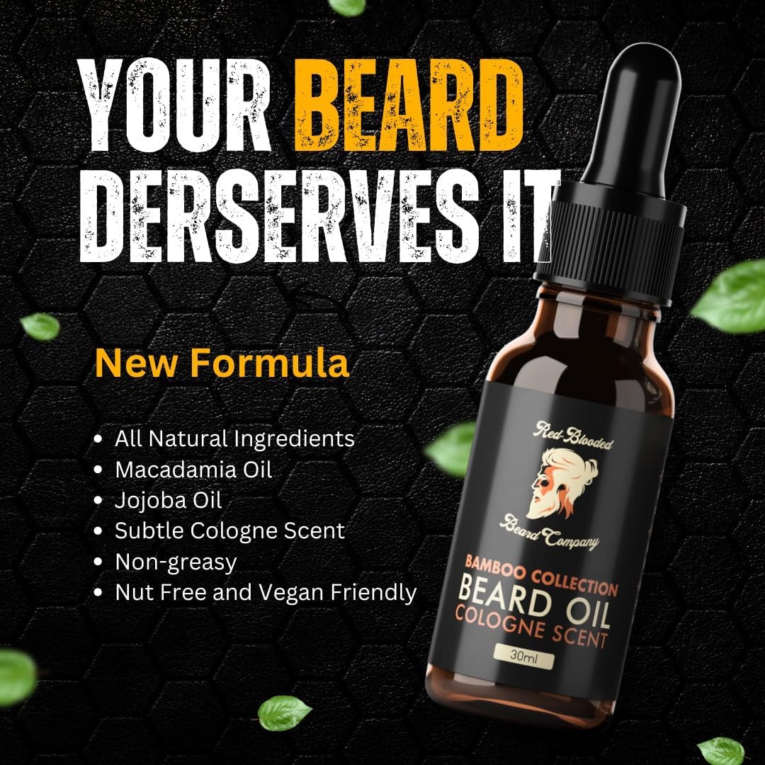 Red-Blooded Beard Grooming Kit