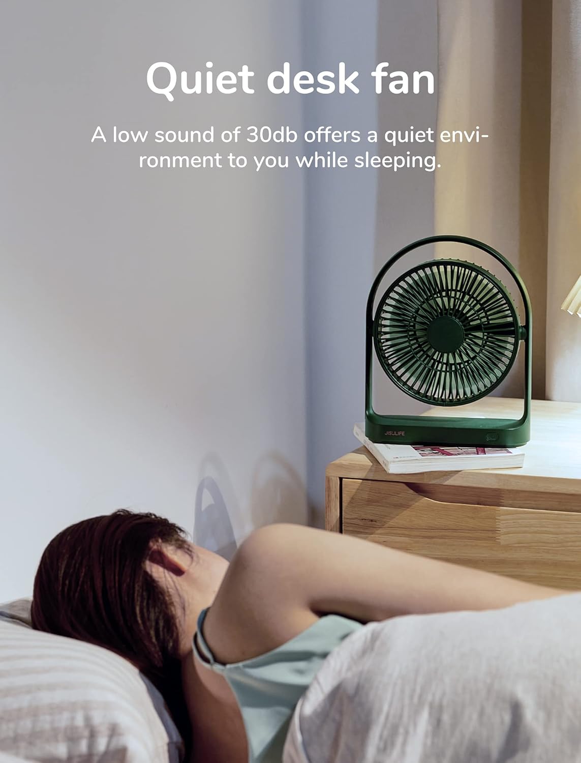 JISULIFE Desk Fan