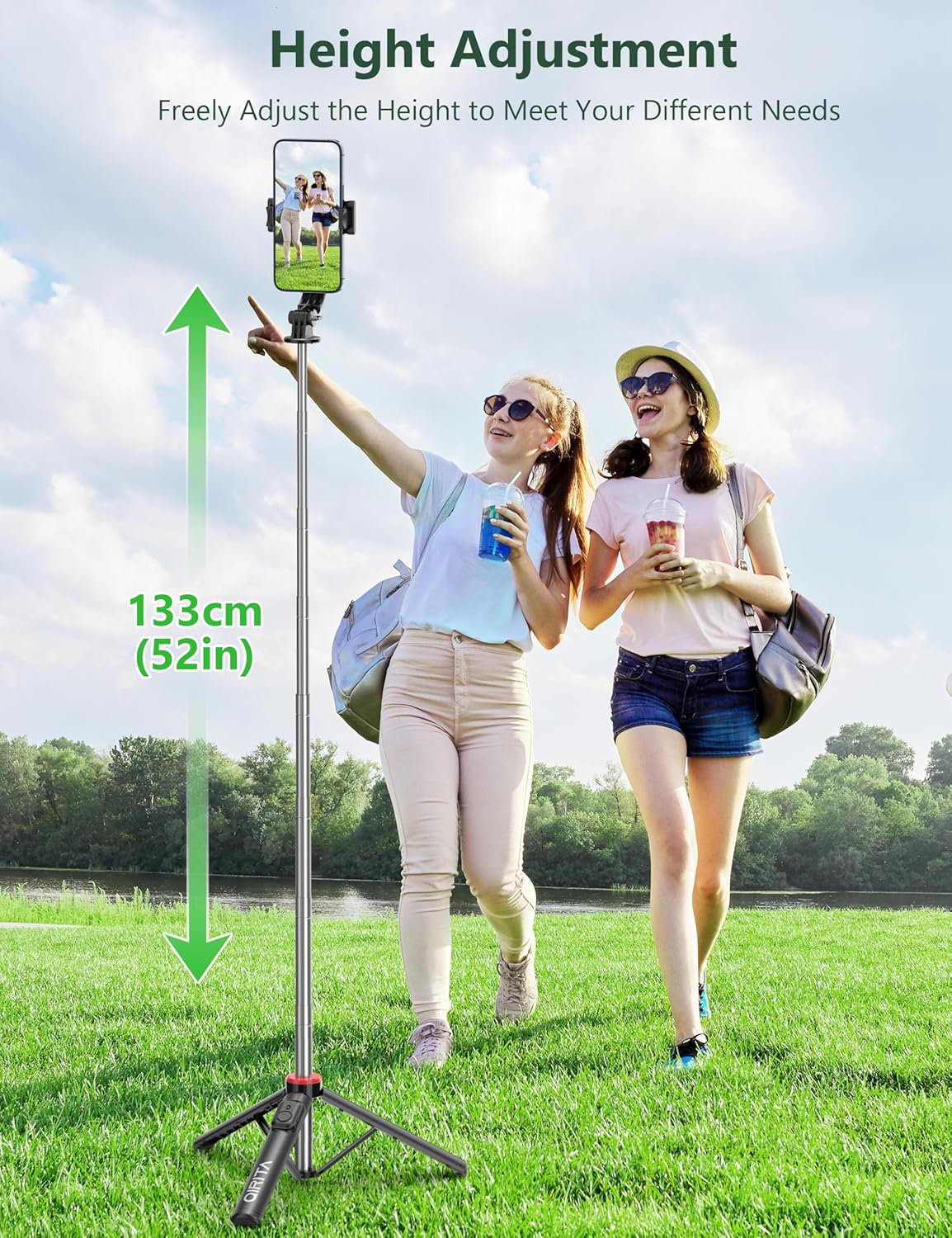 Selfie Stick Tripod With Remote