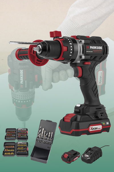 PARKSIDE PERFORMANCE® 20 V Cordless Impact Drill Starter Set »PSBSAP 20-Li C3