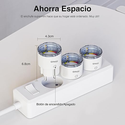 GHome Smart 4 X Mini WiFi Socket