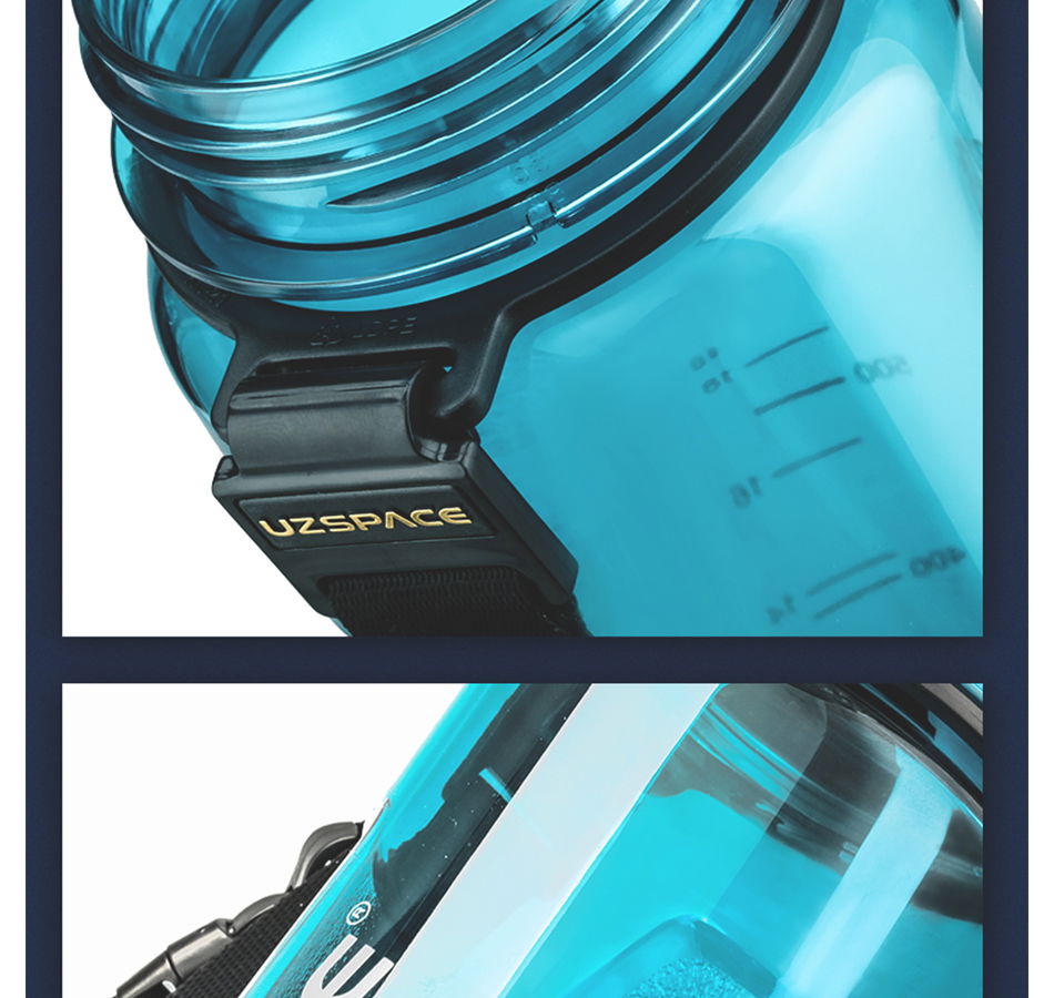 UZSPACE Reusable Water Bottle