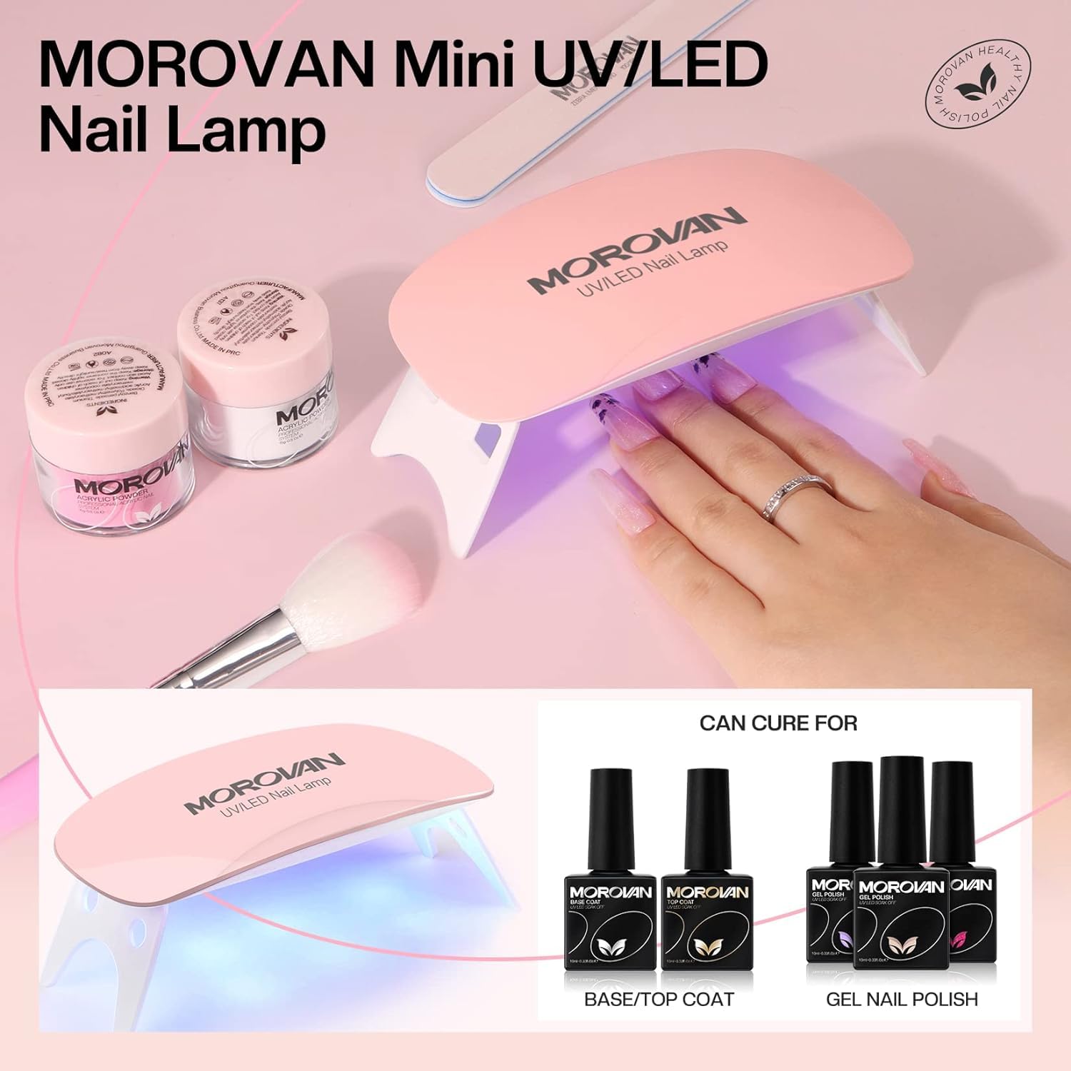 Morovan Acrylic Nail Kit With Drill
