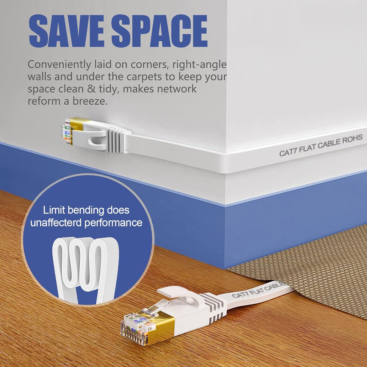 Ikbc Cat 7 Ethernet Cable 15m