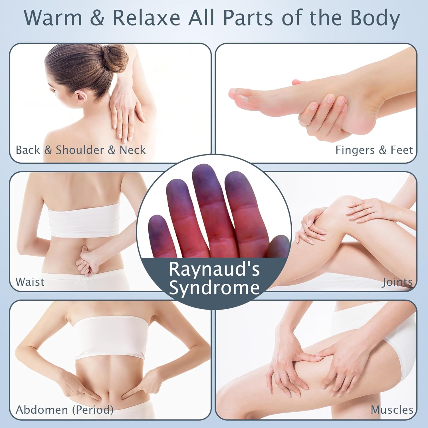 Raynaud Electric USB Rechargeable Hand Warmer