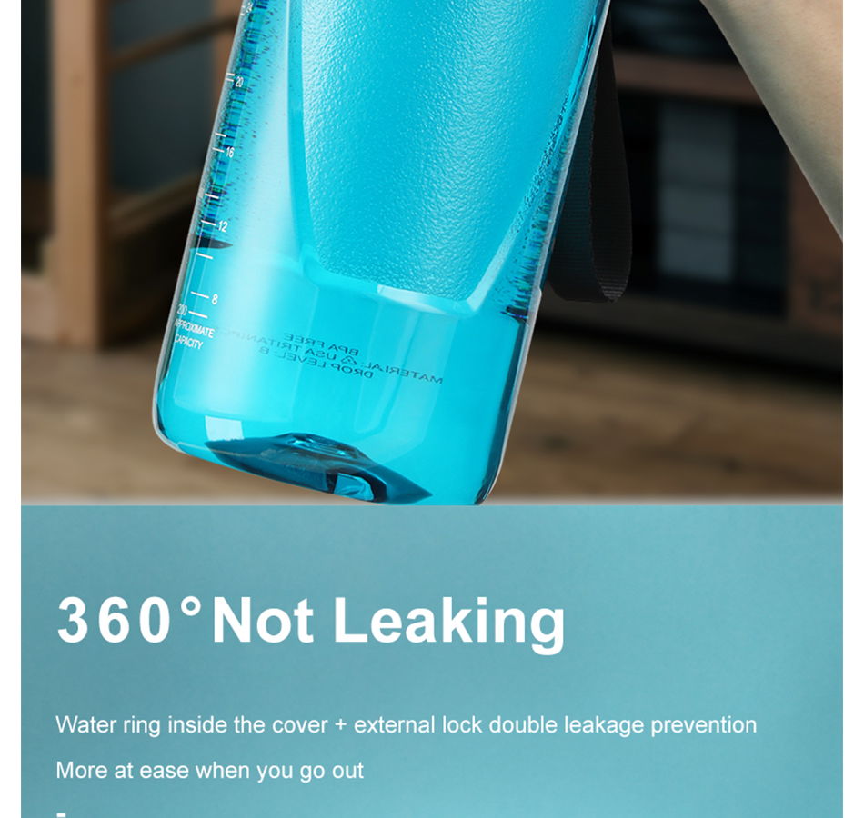 UZSPACE Reusable Water Bottle