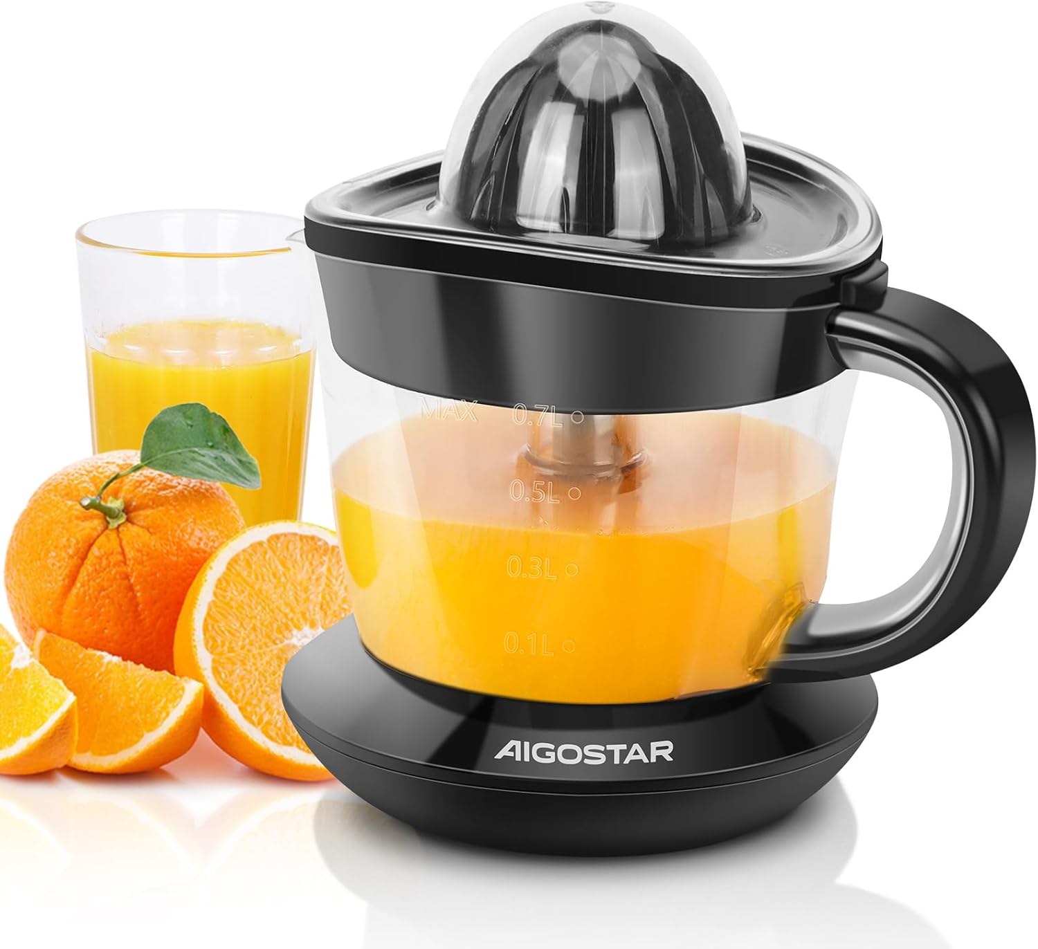 Aigostar Orange Electric Citrus Juicer