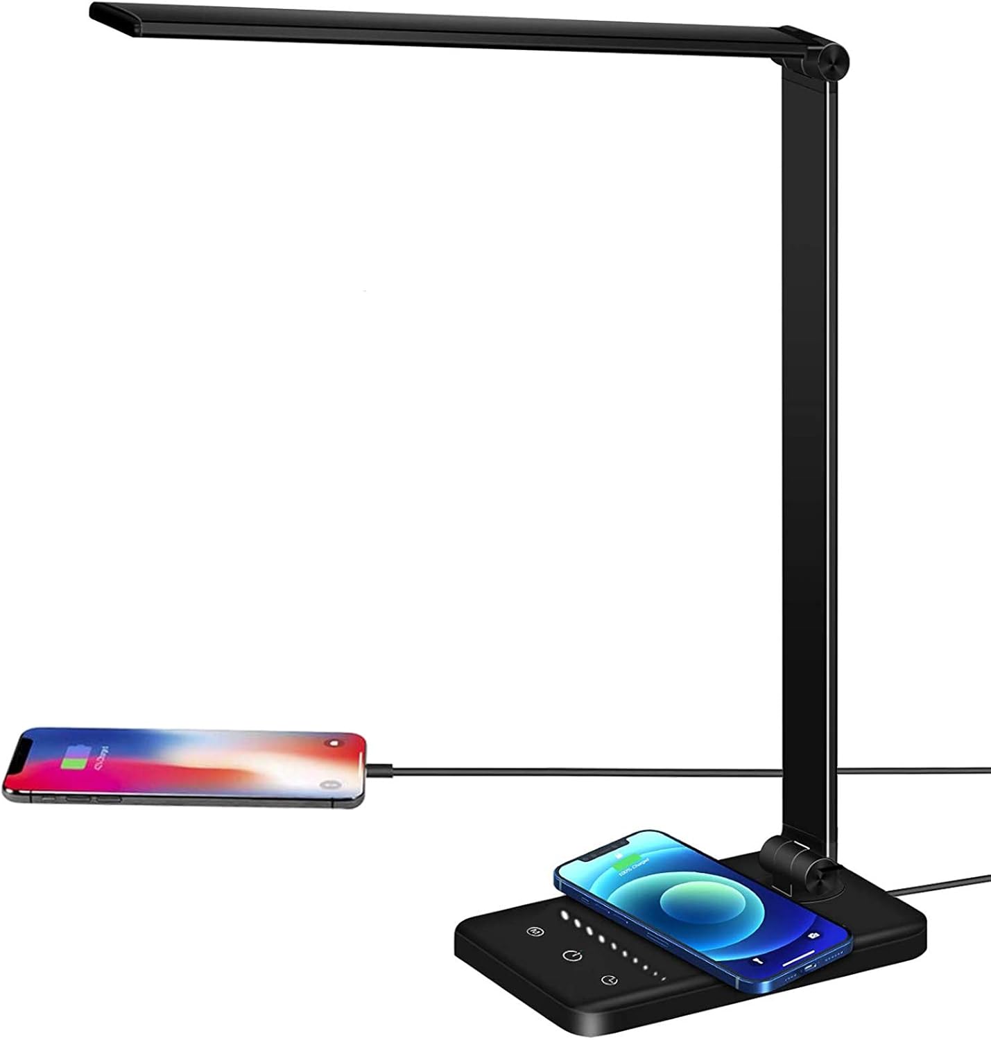 LED Desk Lamp With Wireless Charging Function