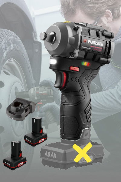 Parkside PPDSSA 12 A1 Cordless Rotary Impact Wrench