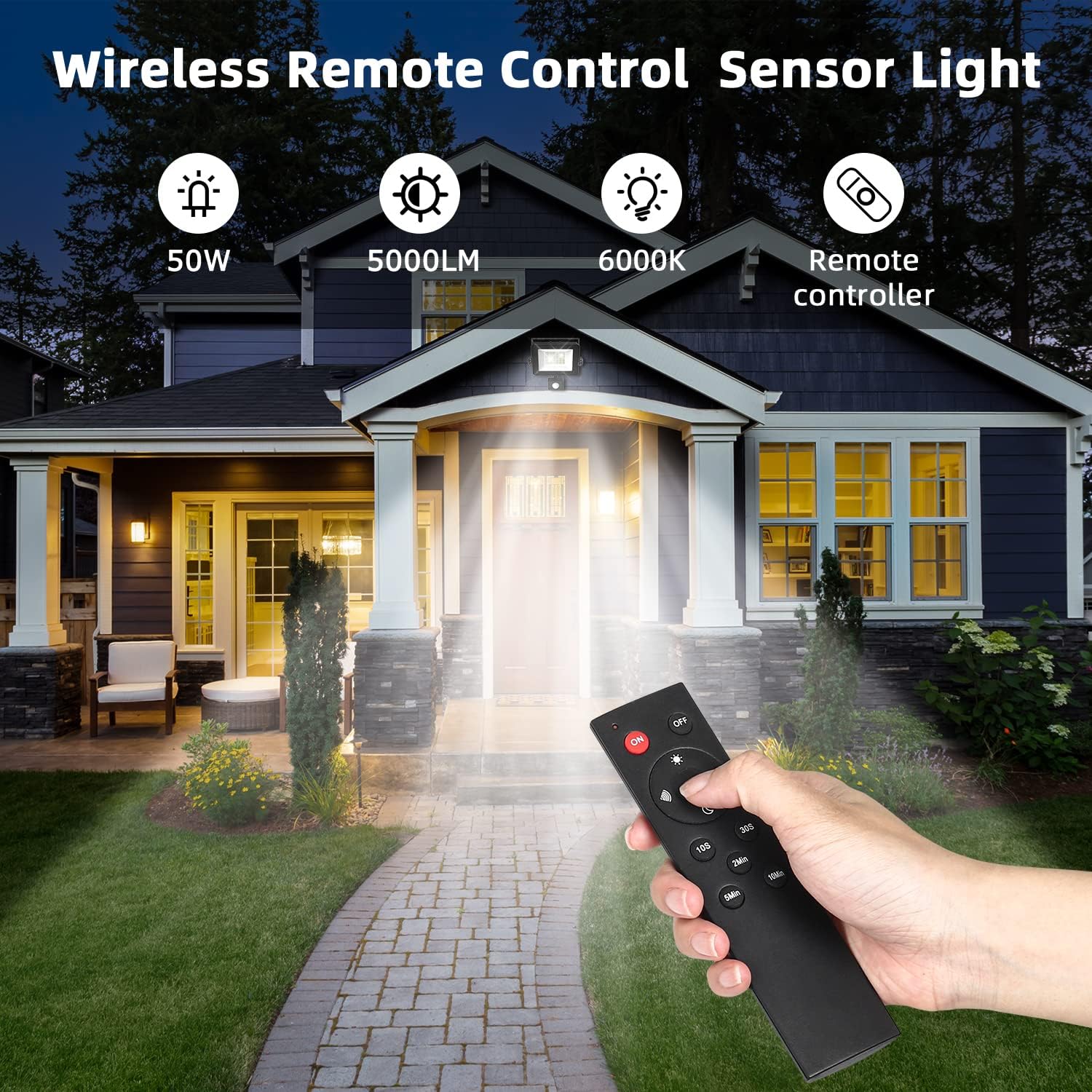 Motion Sensor Outdoor Security Light