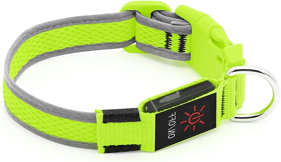YFbrite Light Up Dog Collar