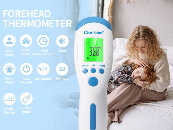 Berrcom Infrared Head Thermometer