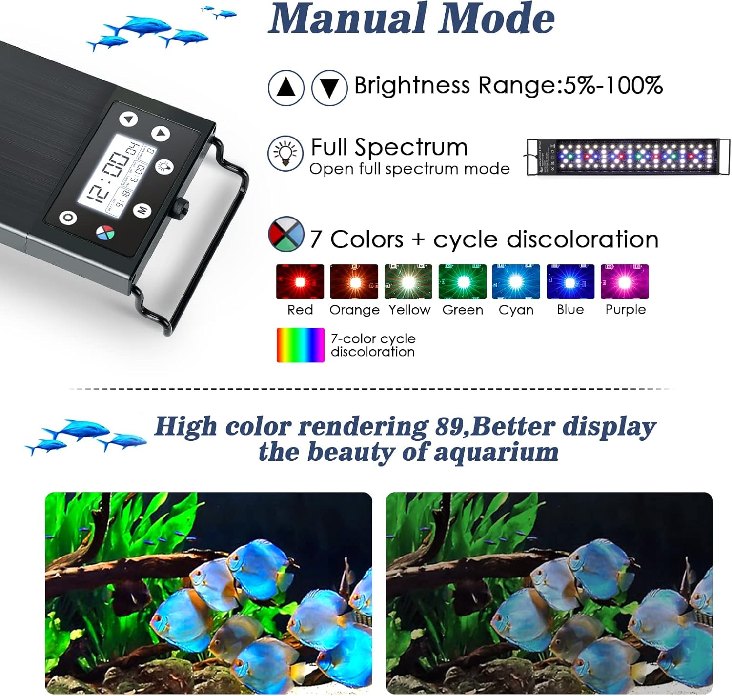 AQQA Aquarium Light