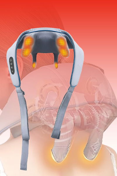 YIZER Mini Shiatsu Neck Massager For Neck & Shoulder