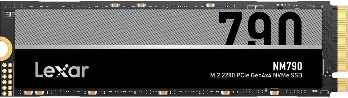 Lexar 1TB NM790 SSD PCIe Gen4 NVMe M.2 2280 Internal Solid State Driv