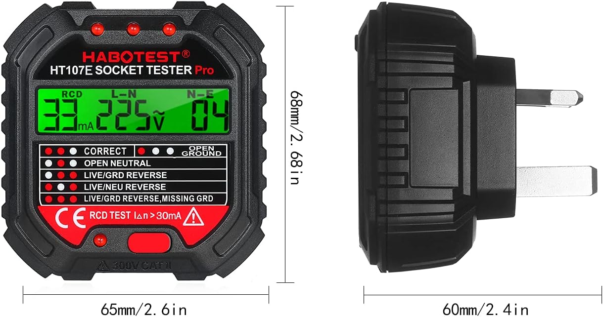 Eacam GFCI Outlet Tester