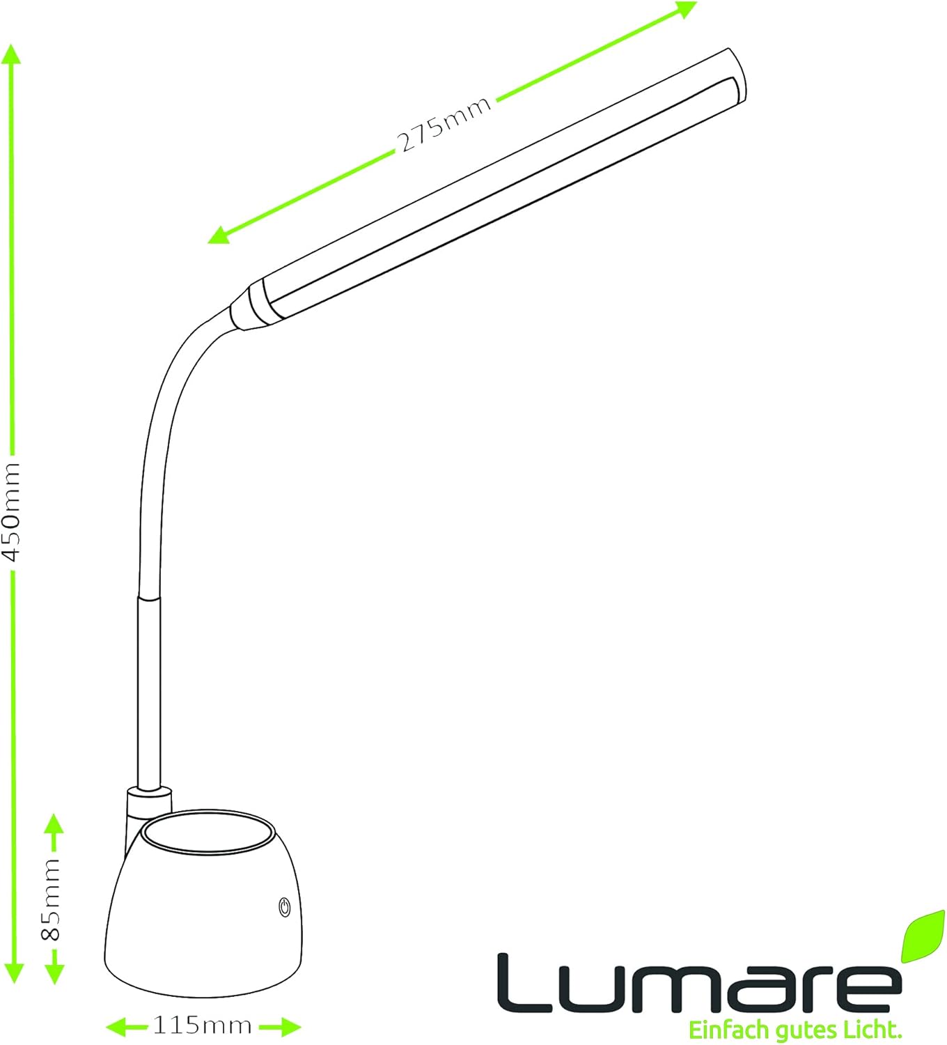 Lumare LED Desk Lamp