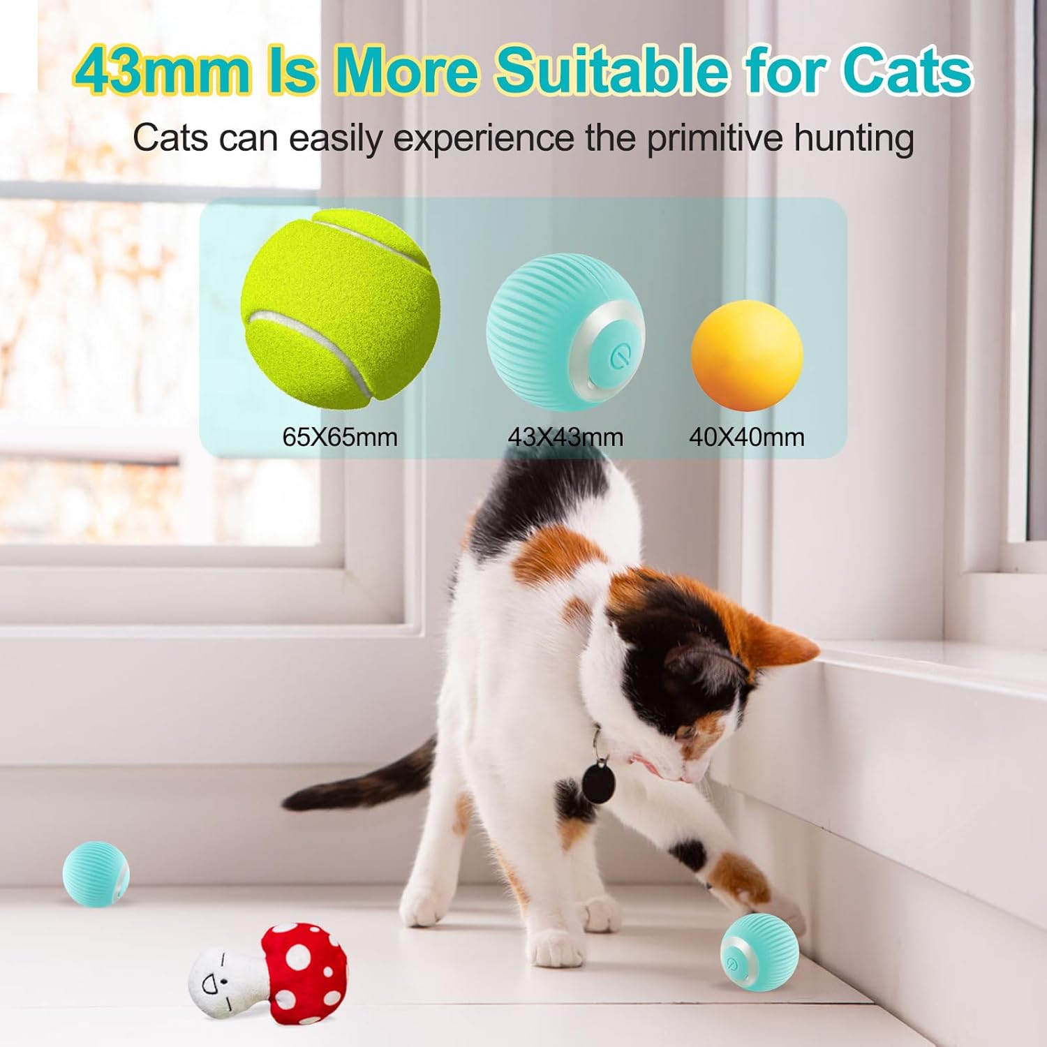 Interactive Cat Ball Toy