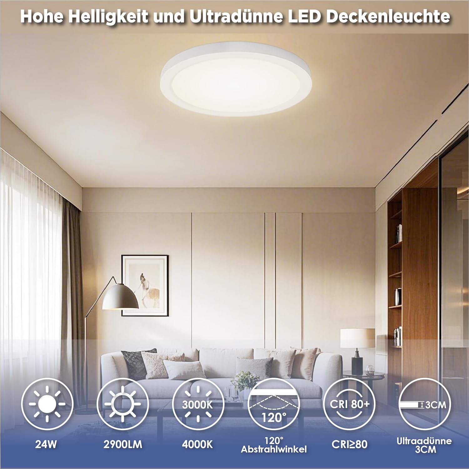 L5L3D LED Ceiling Light