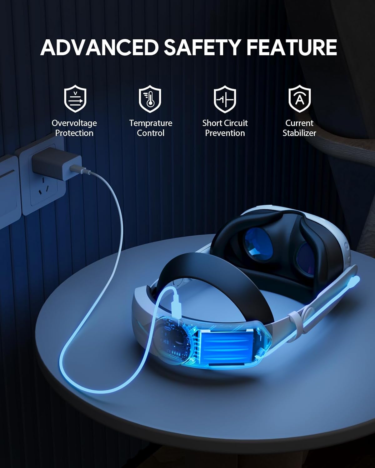 Aubika Fast Charging Head Strap