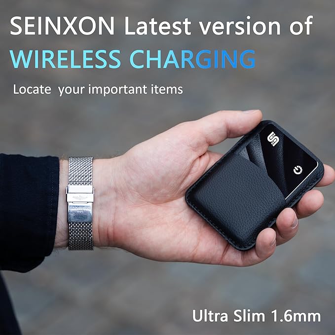 SEINXON Wallet Tracker Wireless Recharging