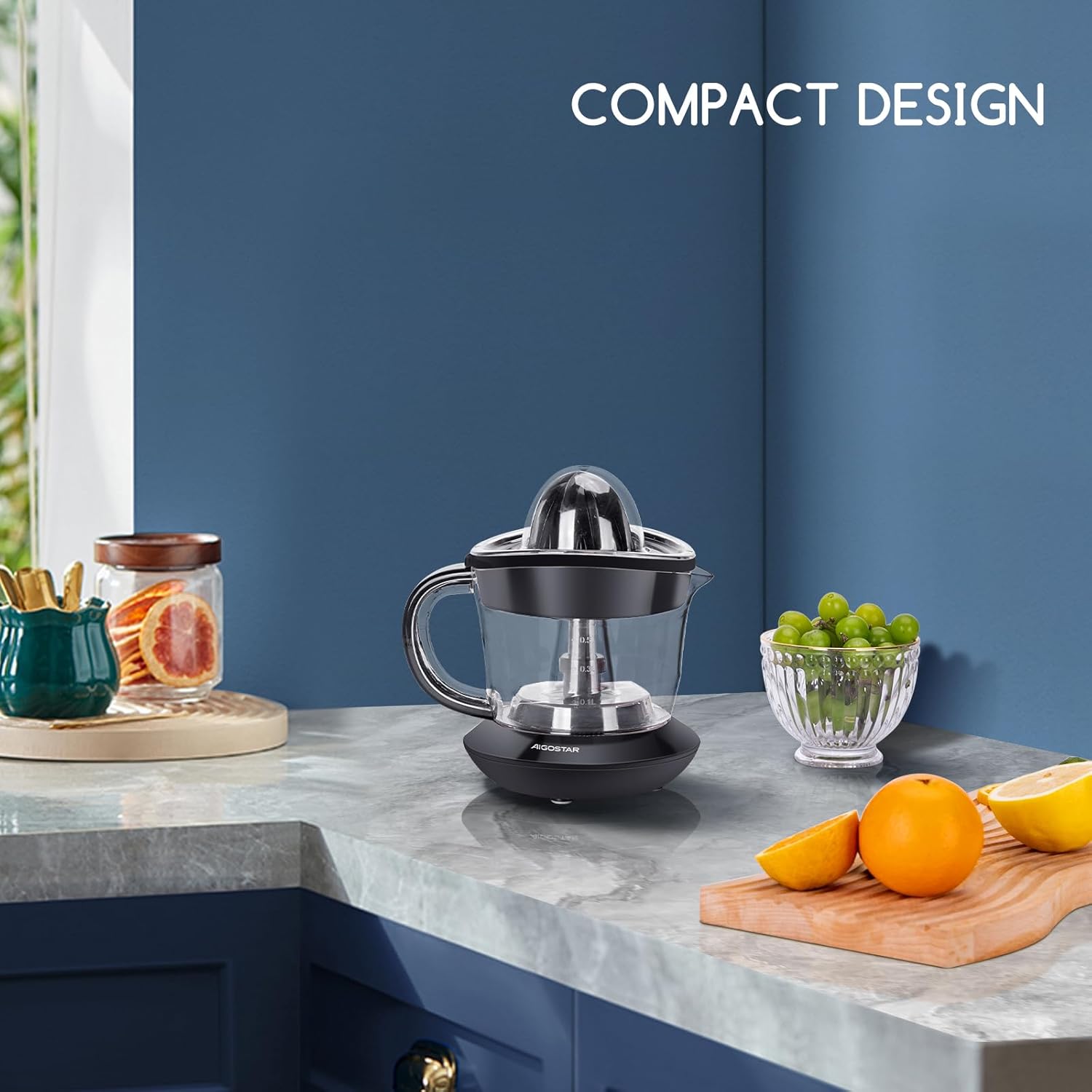 Aigostar Orange Electric Citrus Juicer