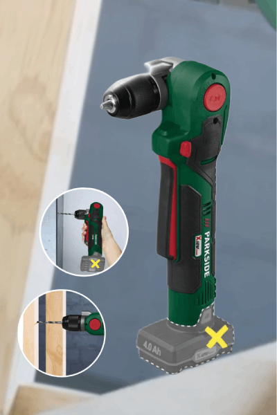 PARKSIDE® 12 V Cordless Angle Drill