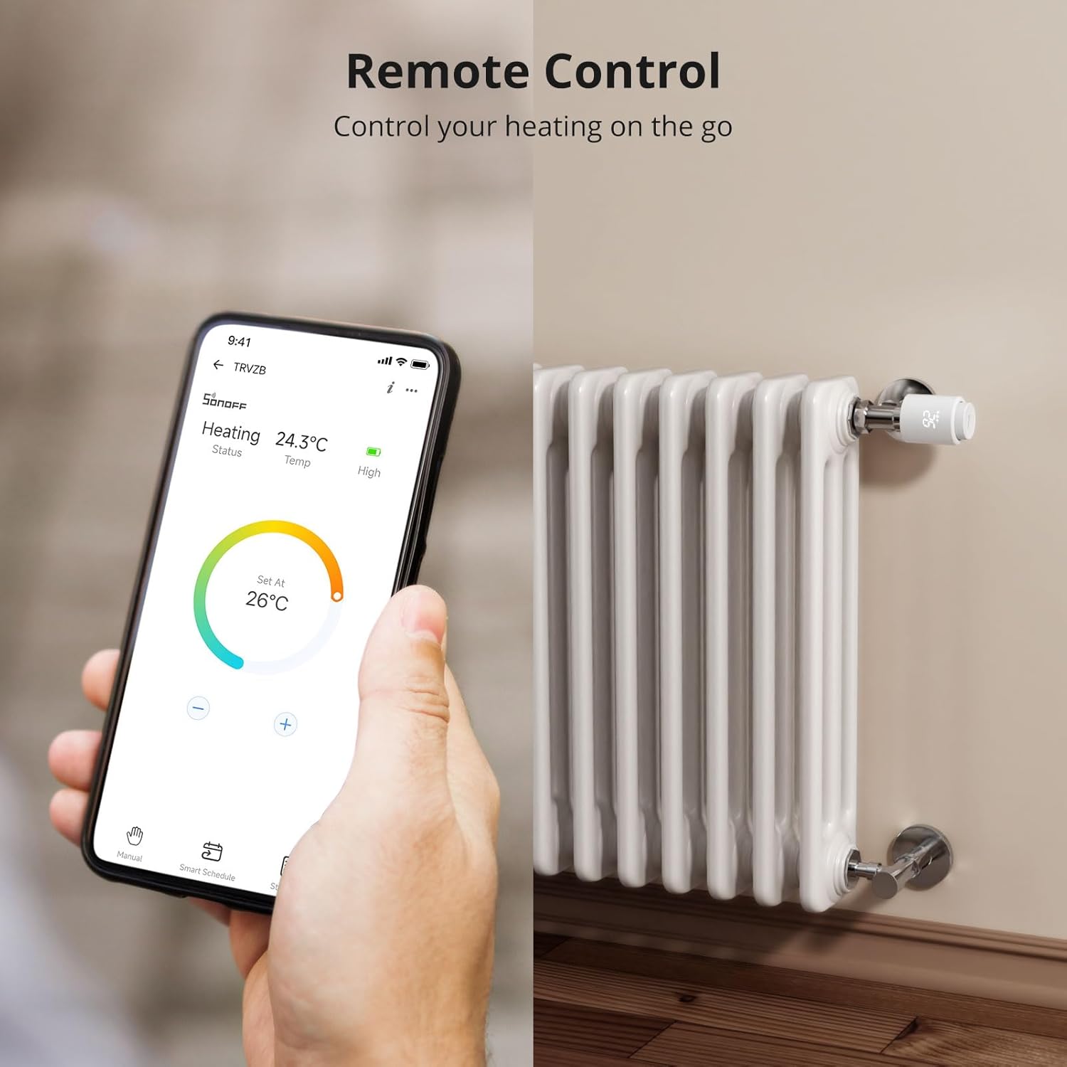 SONOFF Zigbee Thermostatic Radiator Valve
