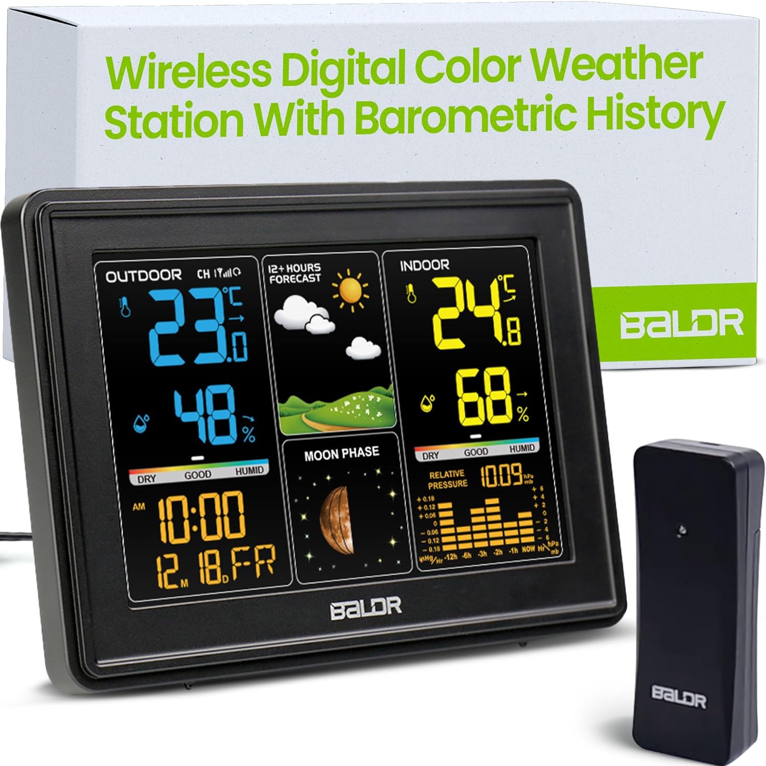 BALDR Home Weather Station & Indoor