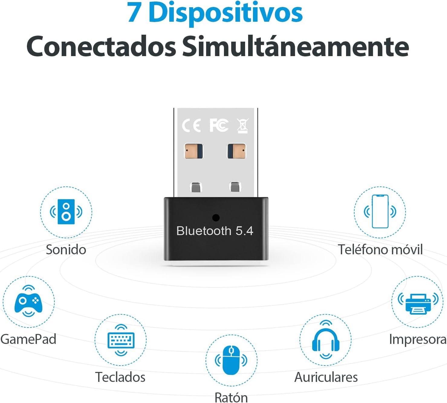 Confitik USB Bluetooth 5.3 Adapter