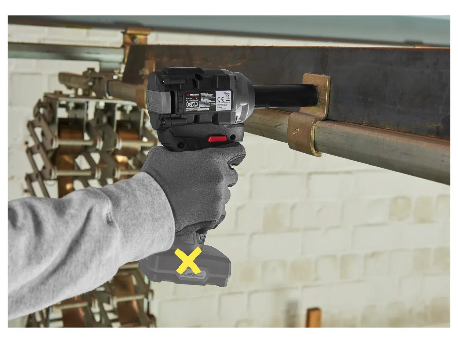 Parkside PPDSSA 12 A1 Cordless Rotary Impact Wrench