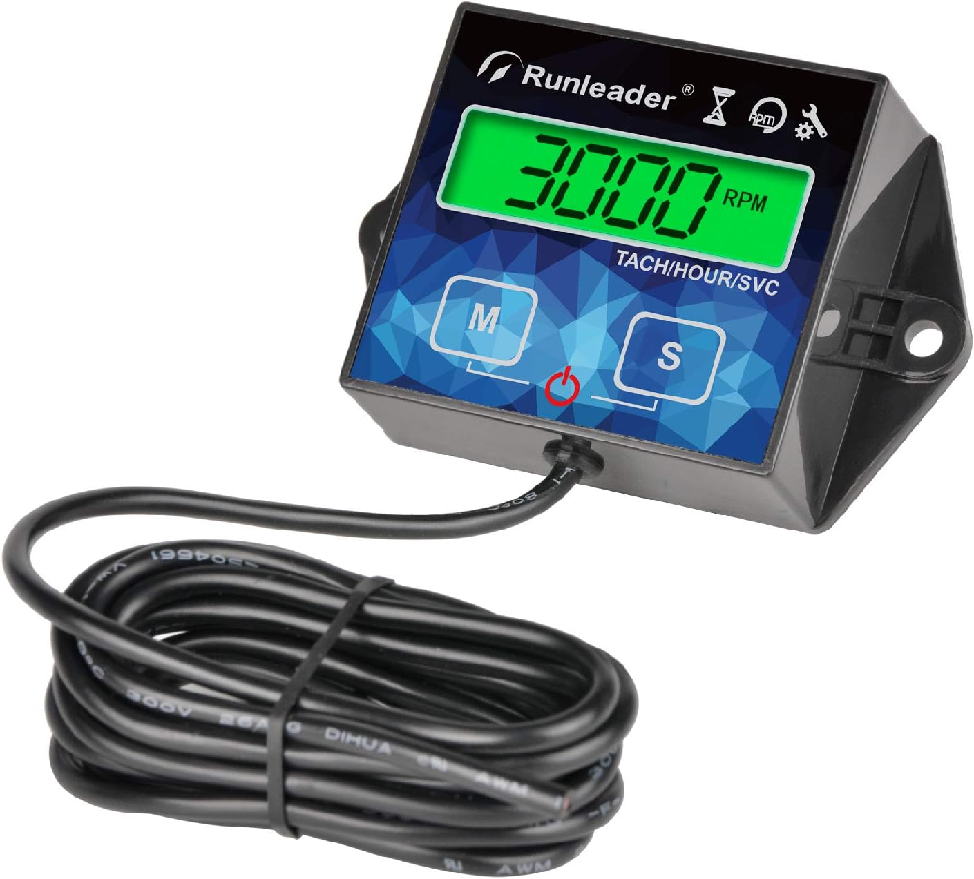 Runleader Digital Tach/Hour Meter