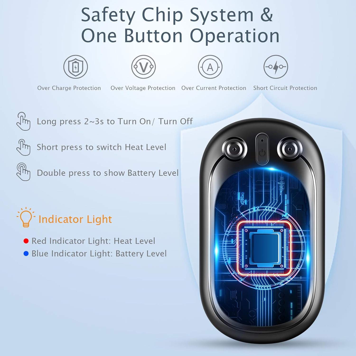 Raynaud Electric USB Rechargeable Hand Warmer