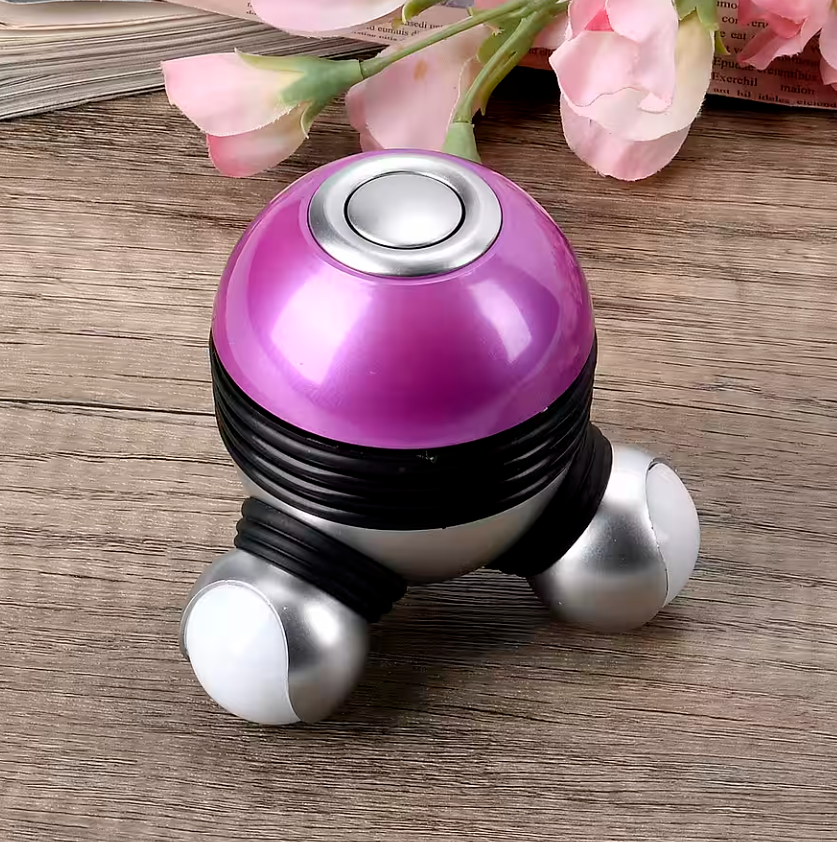 Vibrating Body Massager With Soft Lighting