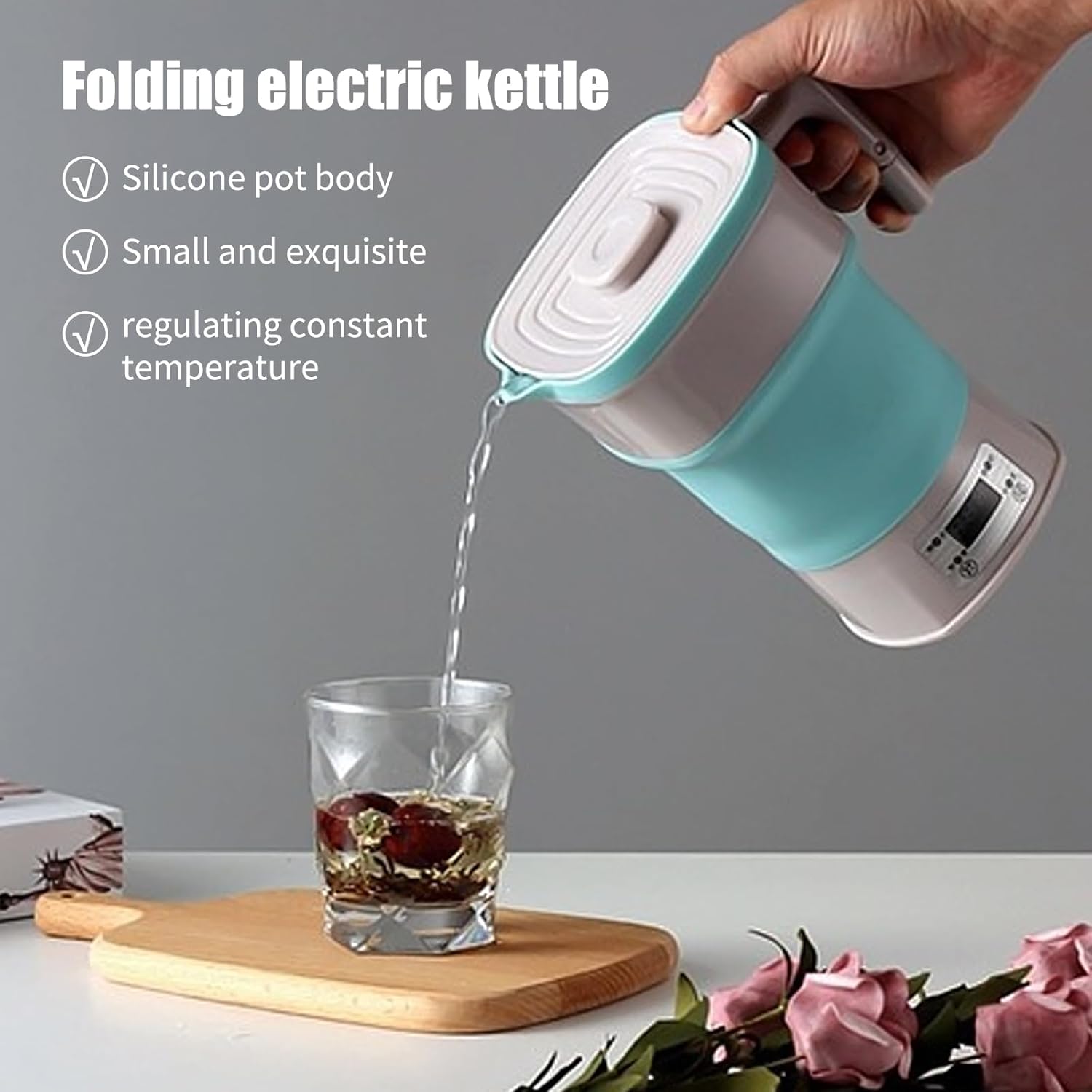 Maxant Portable Folding Electric Kettle