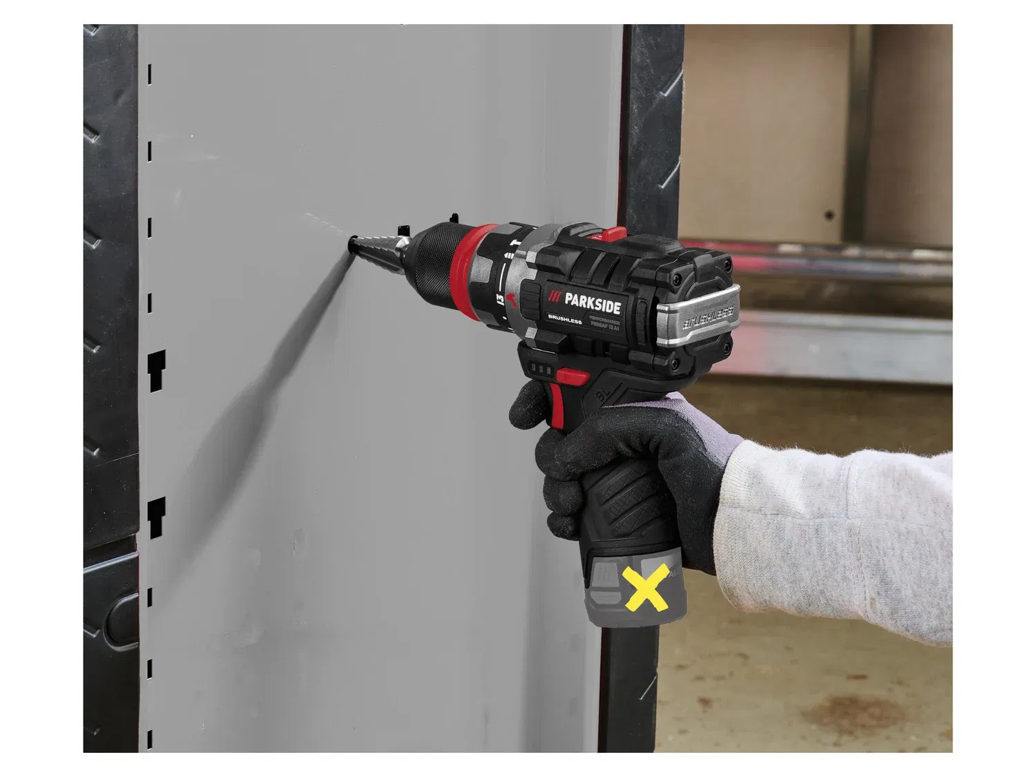 Parkside Cordless Hammer Drill PSBSAP 12 A1