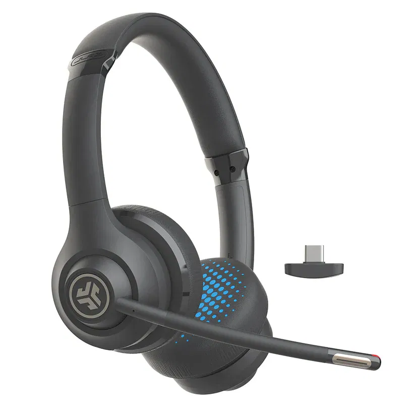 JLab Go Work Wireless & Wired On-Ear Headset