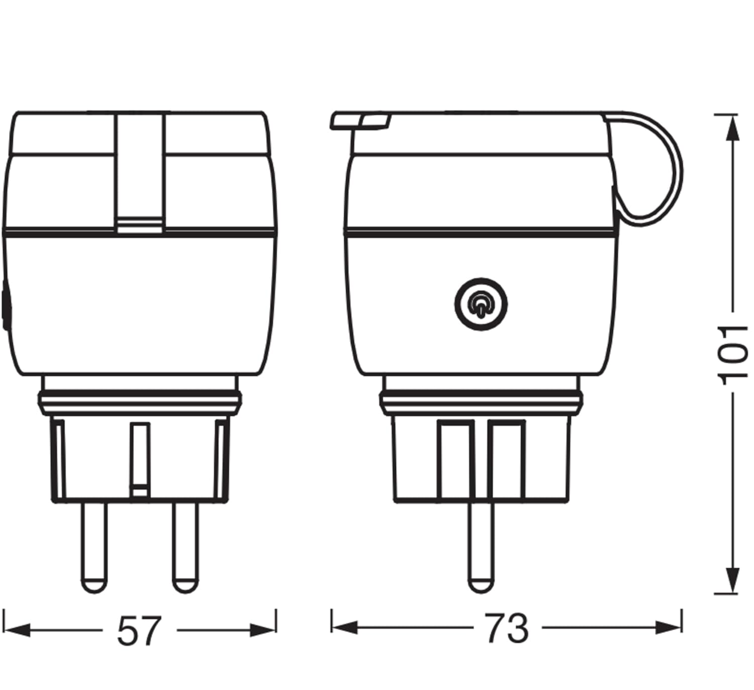 LEDVANCE SMART+ ZigBee Outdoor Plug